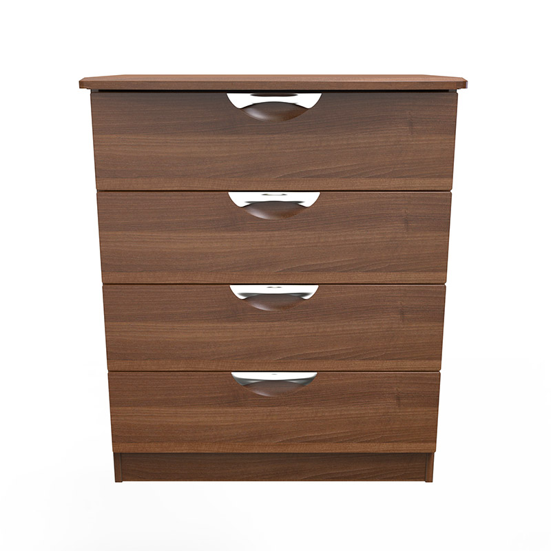 Florence 4 Drawer Chest Ready Assembled Bedroom Furniture UK Delivery